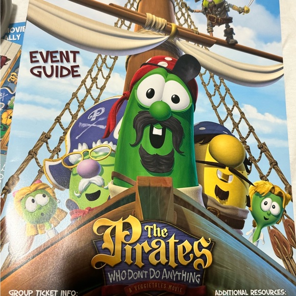 Other | Veggietales The Pirates Who Dont Do Anything Promo Movie Box ...
